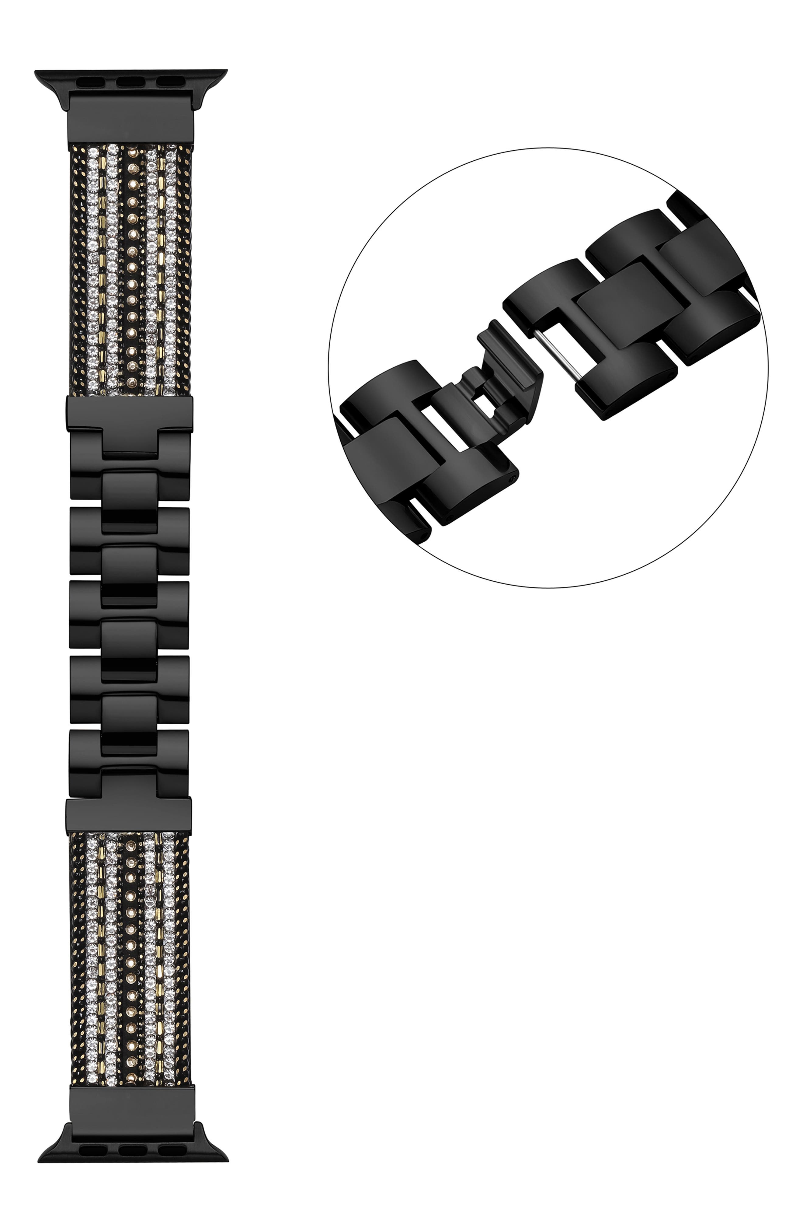 Posh Tech Beaded Steel Apple Watch® Watchband