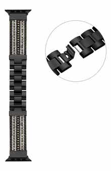 Posh Tech Beaded Steel Apple Watch® Watchband