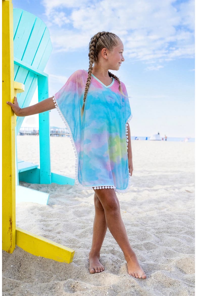 Alexa Caftan Coverup, Alternate, color, Multi