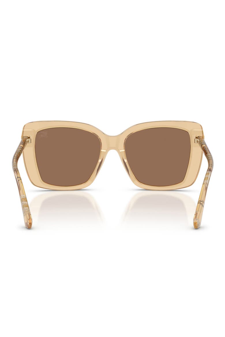 54mm Square Sunglasses, Alternate, color, 41677354 BEIGE
