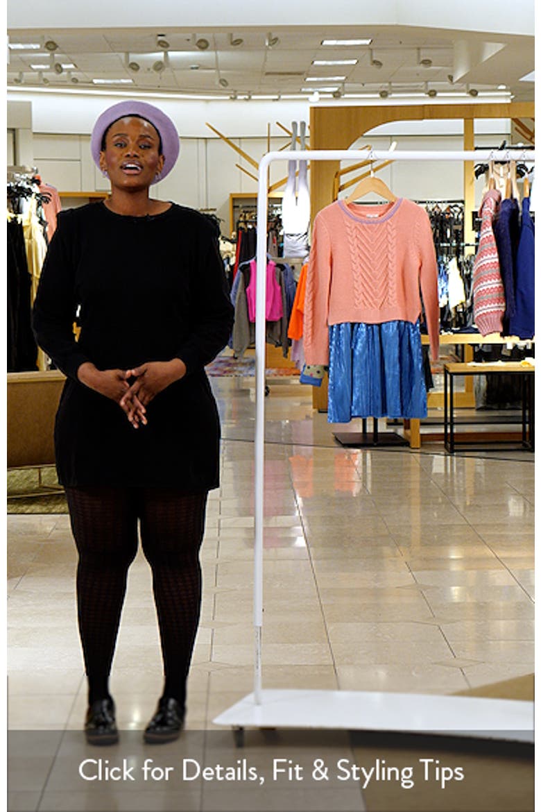 Kids' Mixed Media Long Sleeve Dress video