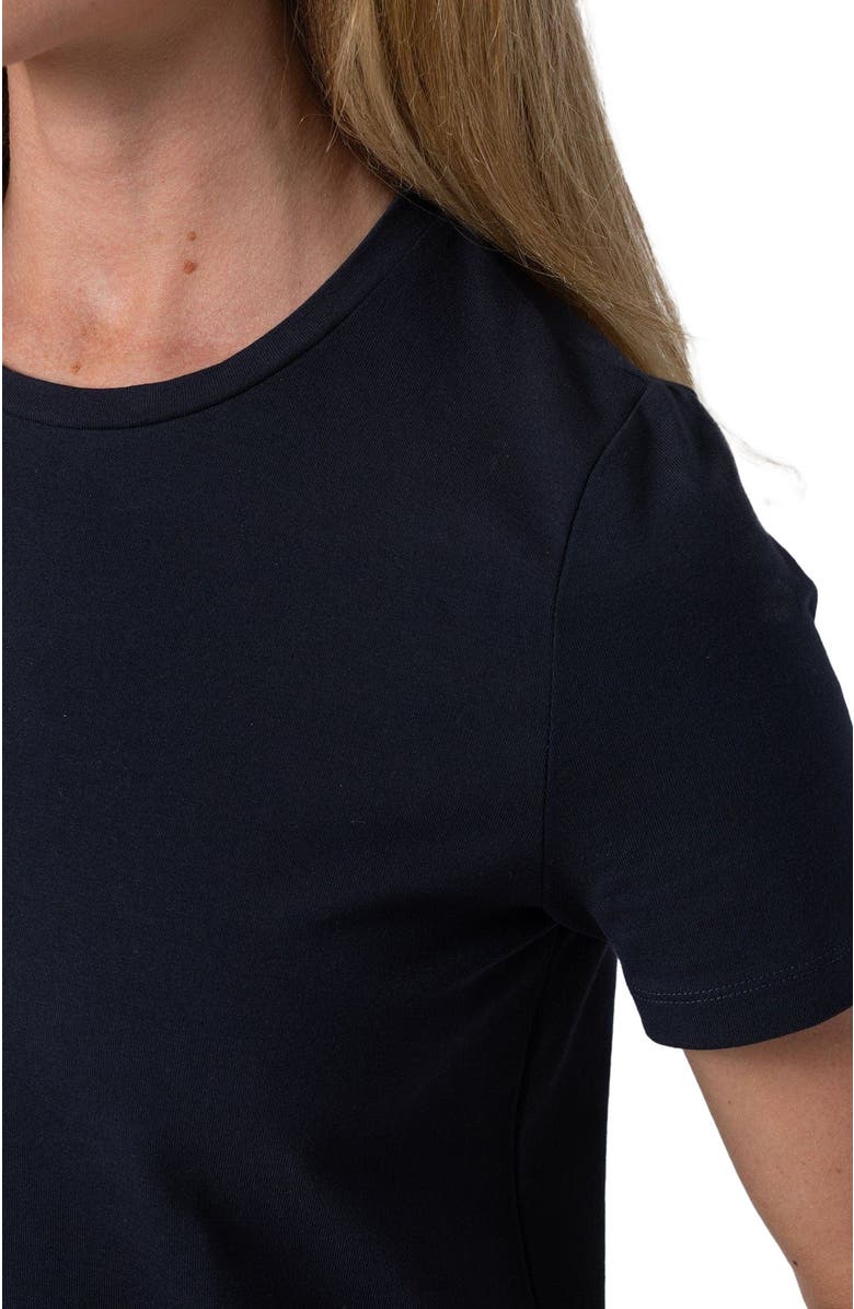 Saint + Sofia Easy T-Shirt Midi Dress, Alternate, color, Blue