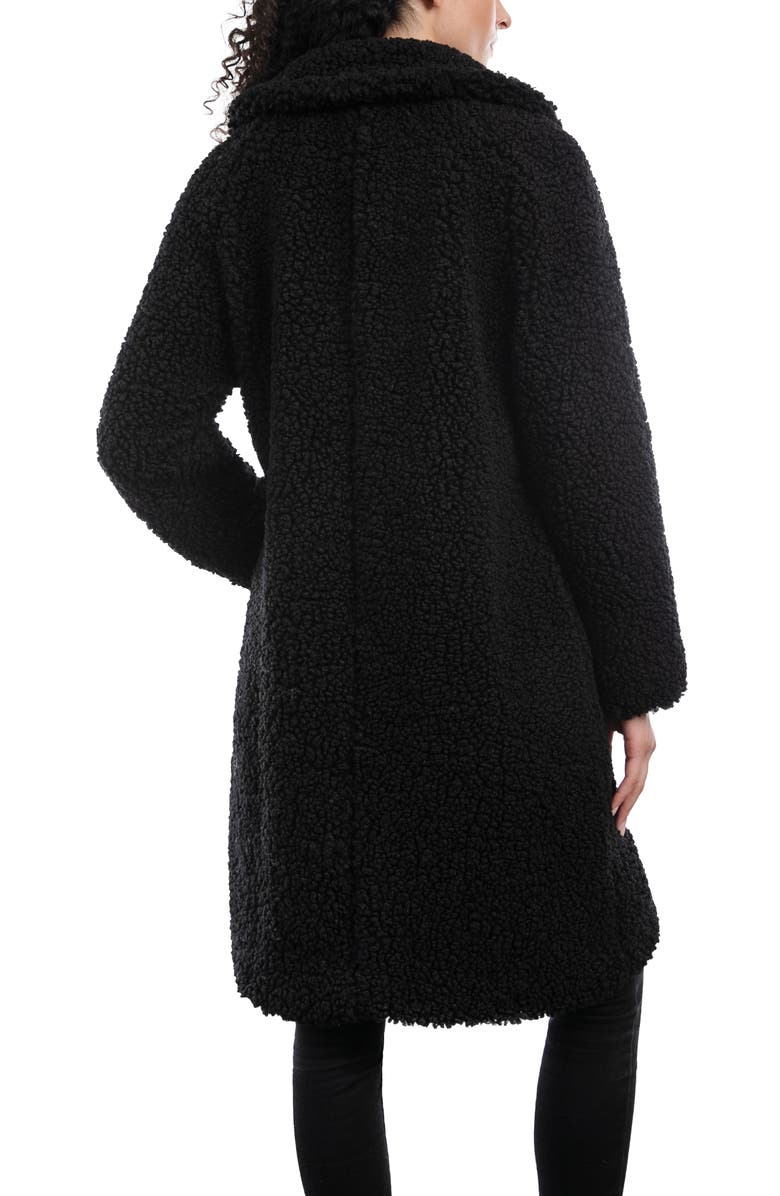 Lucky Brand Faux Shearling Coat, Alternate, color, 