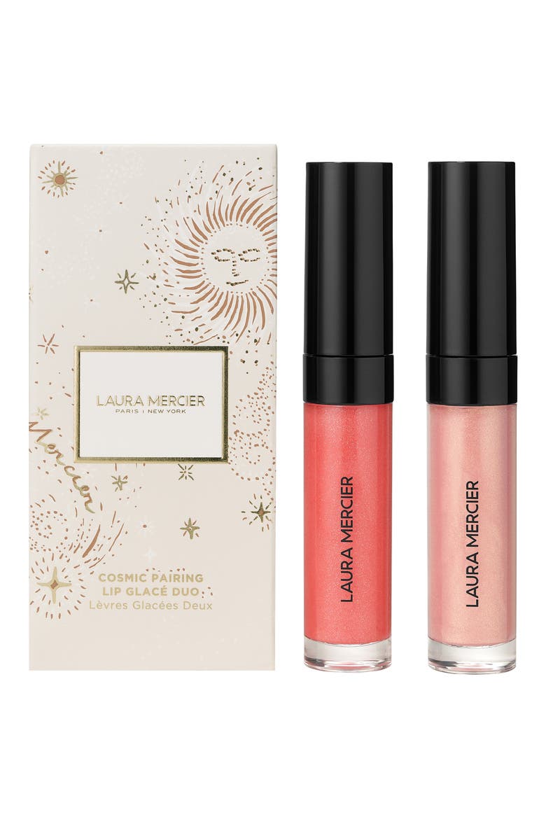 Cosmic Pairing Lip Glacé Duo $58 Value, Main, color, NO COLOR