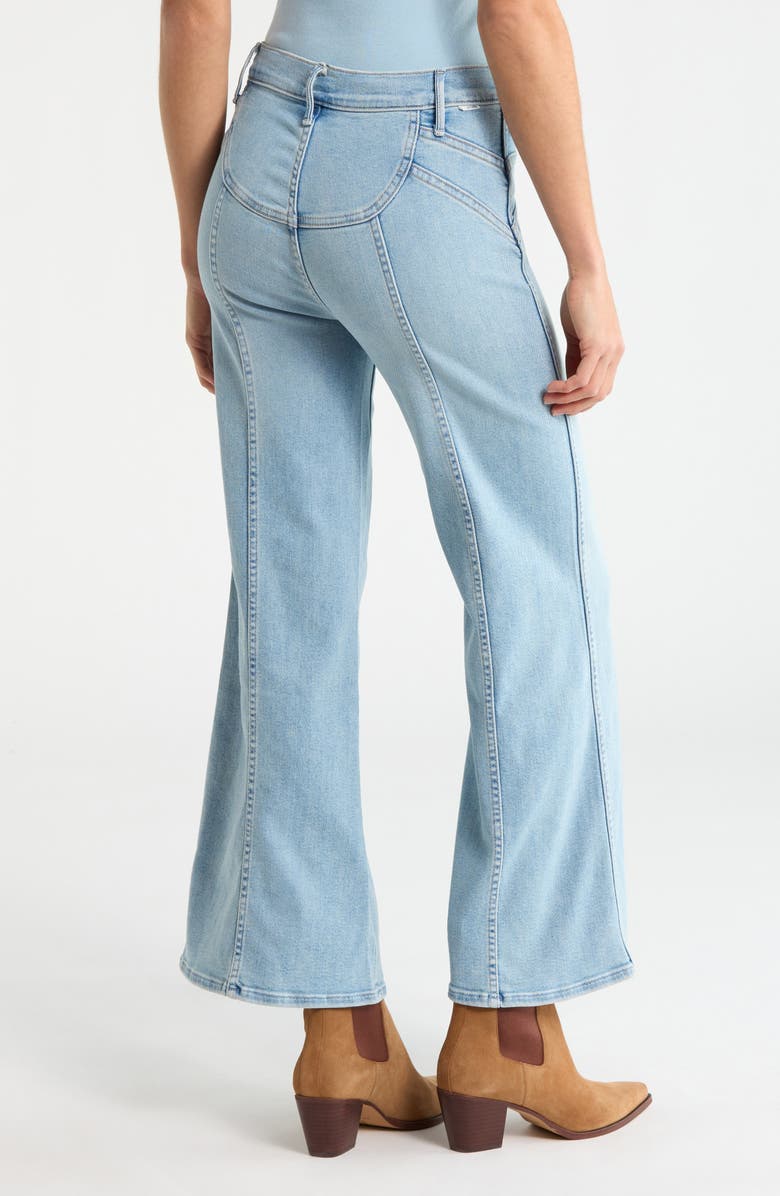 MOTHER The Sunny Hustler Flood Flare Jeans, Alternate, color, Beaming