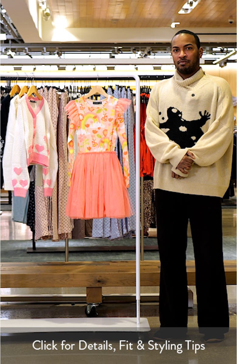 Kids' Circus Long Sleeve Frill Dress, sales video thumbnail