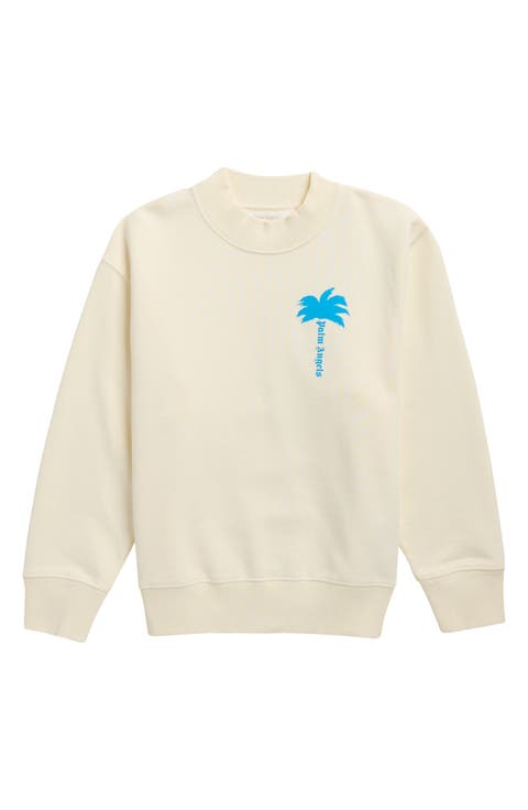 Kids' Palm Logo Crewneck Sweatshirt