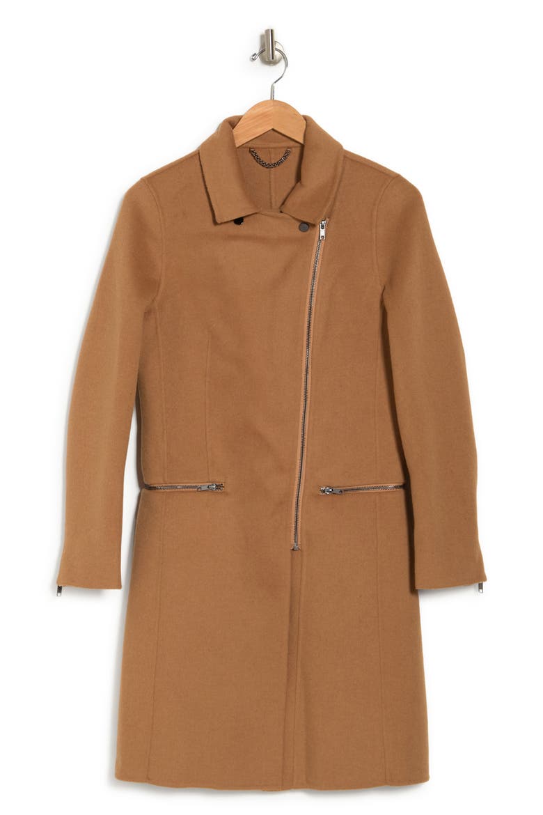 BELLE AND BLOOM Last Chance Wool Blend Coat, Alternate, color, CAMEL