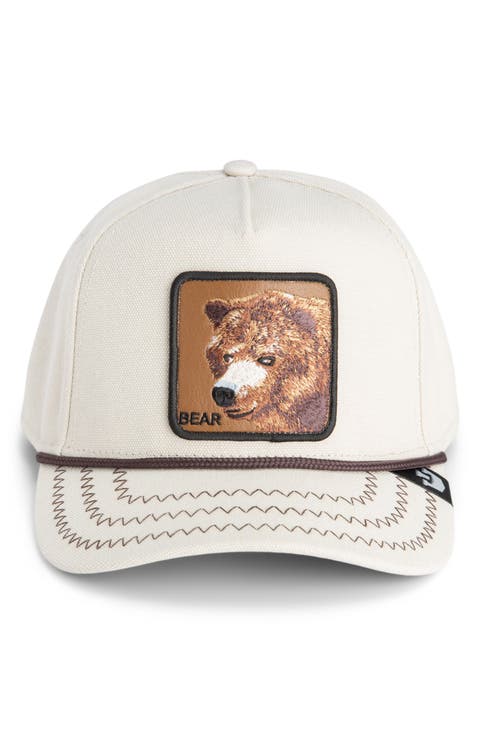 Bear Patch Baseball Hat