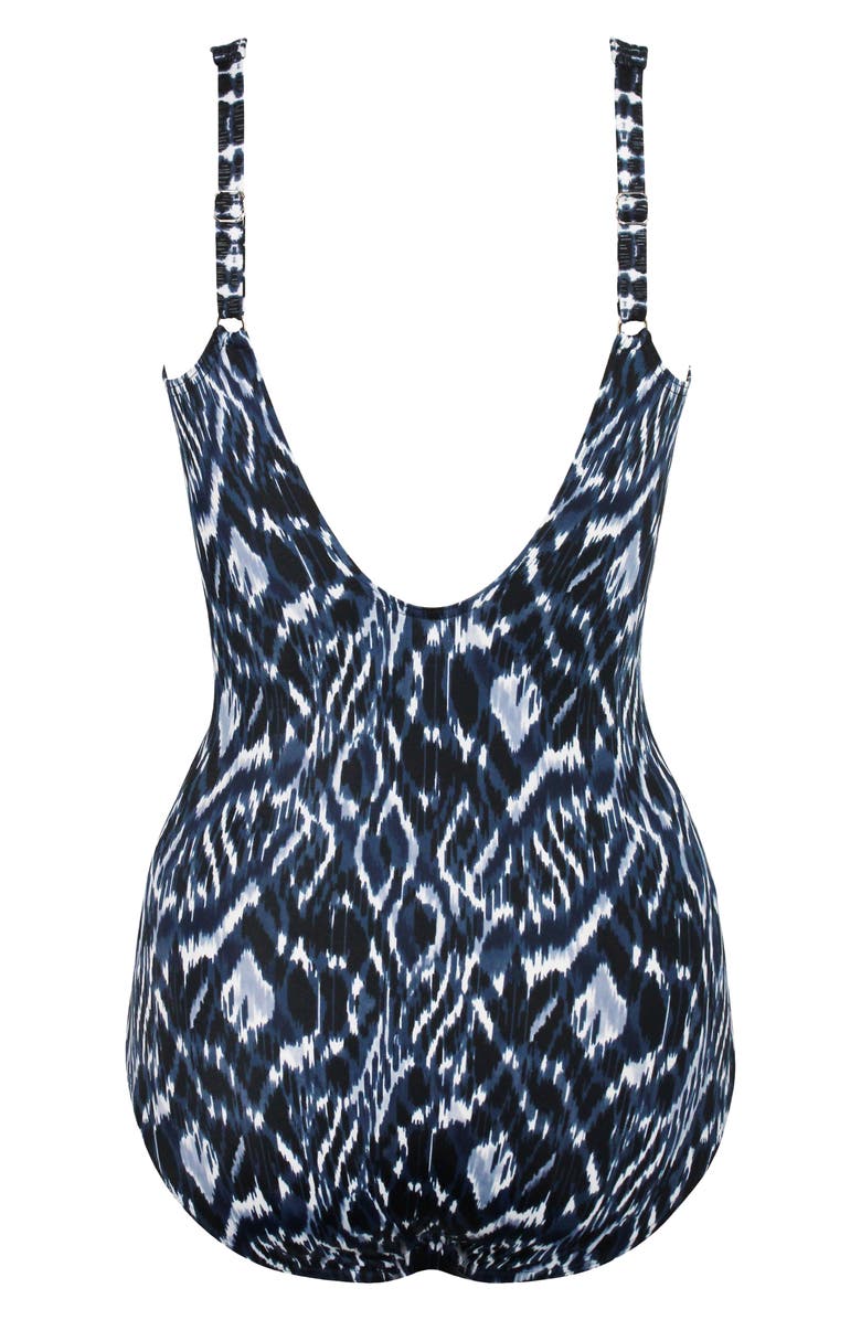 Miraclesuit<sup>®</sup> Palatium Sanibel One-Piece Swimsuit, Alternate, color, Blue