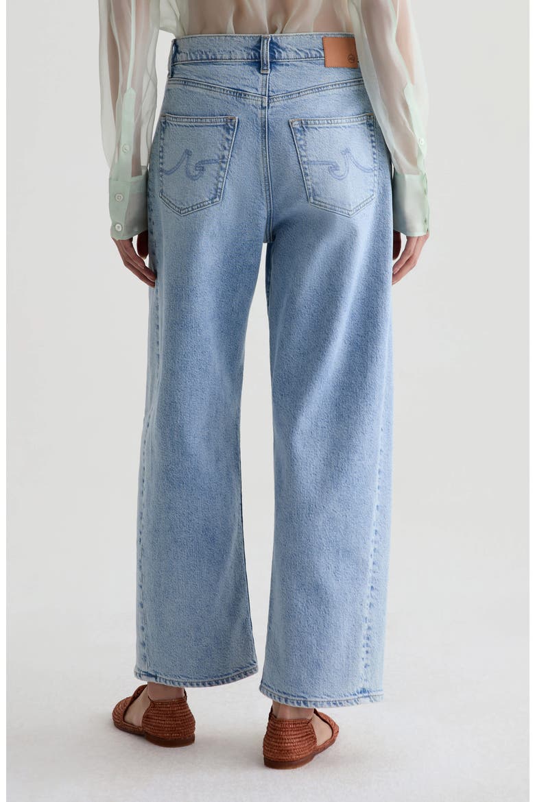 Hattie High Waist Ankle Barrel Leg Jeans, Alternate, color, GOLD COUNTRY