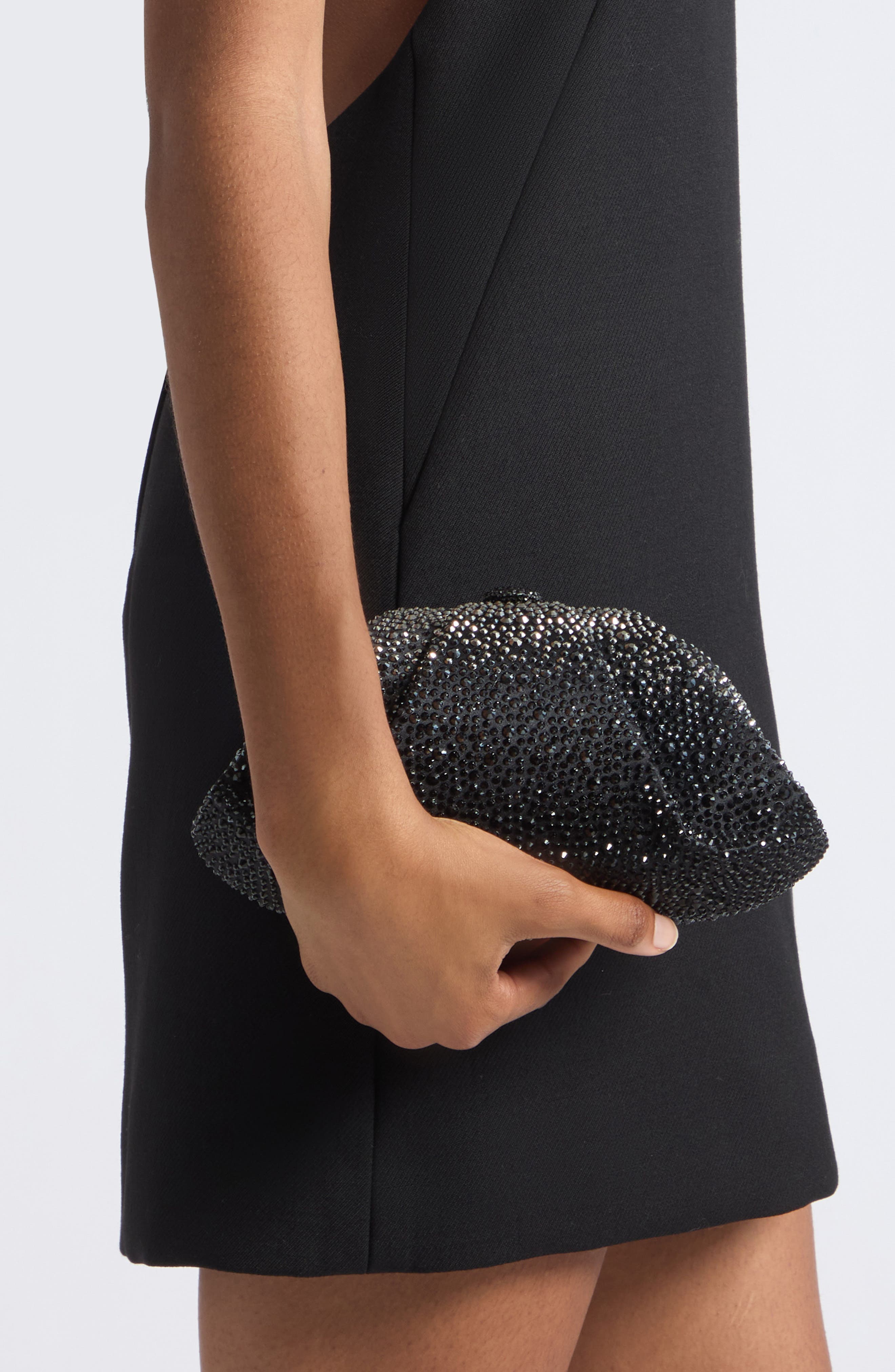 Gemma Crystal Embellished Dégradé Clutch, Alternate, color, EOBSI