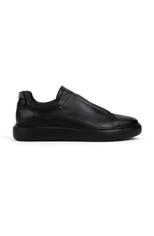 Anthony Veer Men's Lucas Lace Less Sneaker In Black