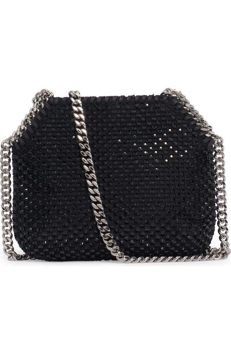 Stella McCartney Falabella Mini Crystal Shoulder Bag, Alternate, color,