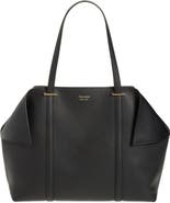 FERRAGAMO Large Folded Suede Tote