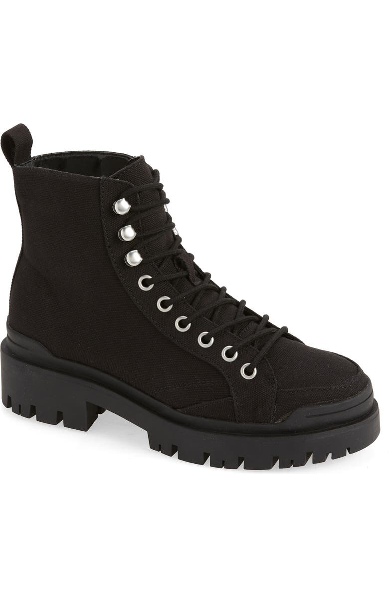 BP. Essey Lace-Up Lug Bootie, Main, color,