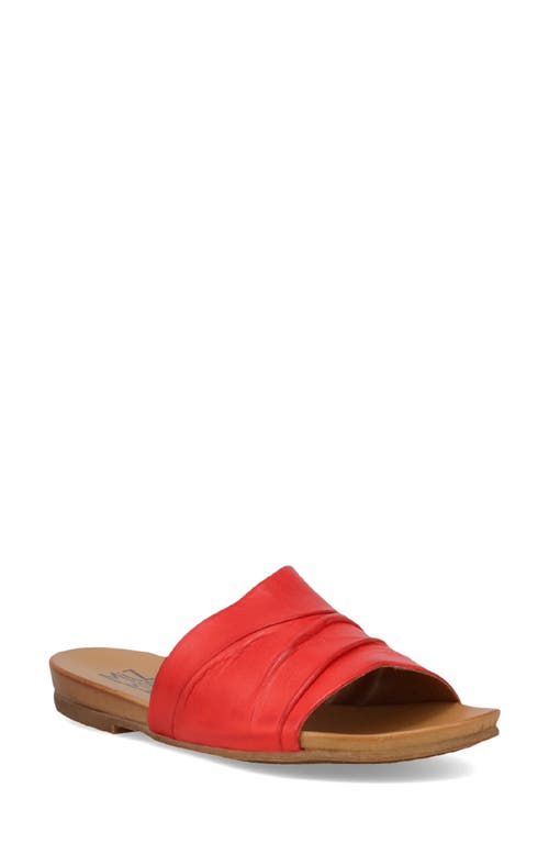 Miz Mooz Aria Slide Sandal in Scarlet  product