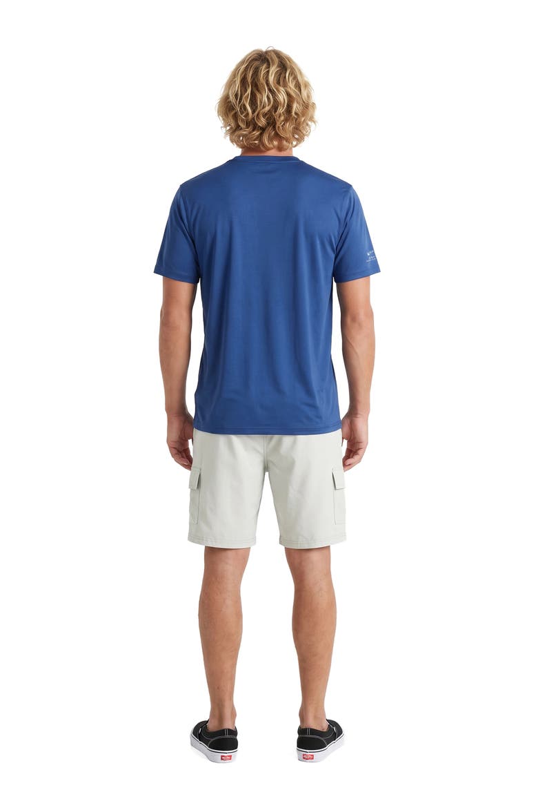 Cyber Shock Cotton Graphic T-Shirt, Alternate, color, ABYSS
