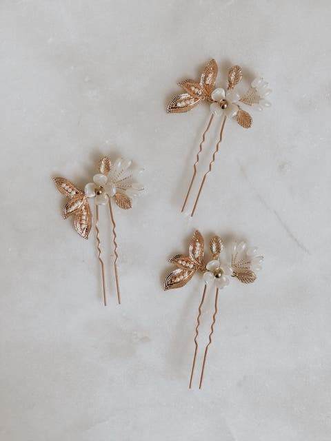 Cassia Bridal Pins
