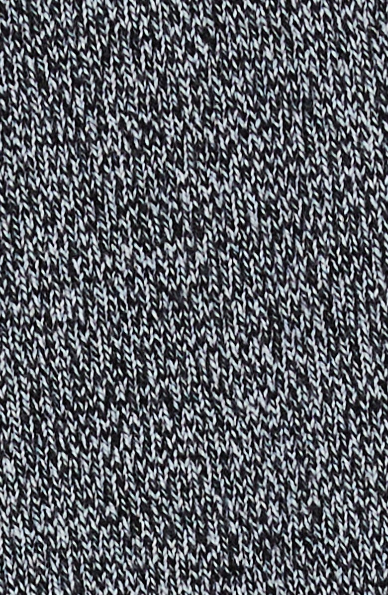 Marina Rinaldi Sierra V-Neck Wool Blend Sweater, Alternate, color, Black White