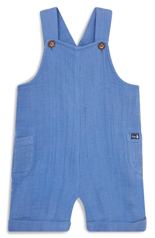 Jojo Maman Bébé Jojo Maman Bebe Cotton Bodysuit & Shortalls Set In Blue