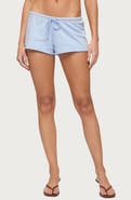 EDIKTED Leeroy French Terry Drawstring Shorts