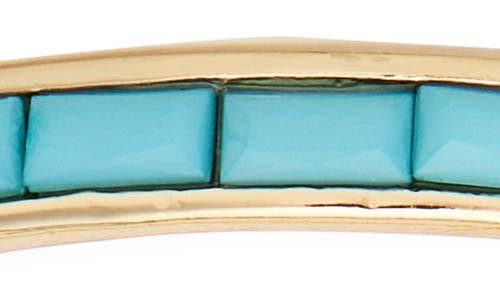 Nordstrom Rack 30mm Inside Out Baguette Hoop Earrings In Multi
