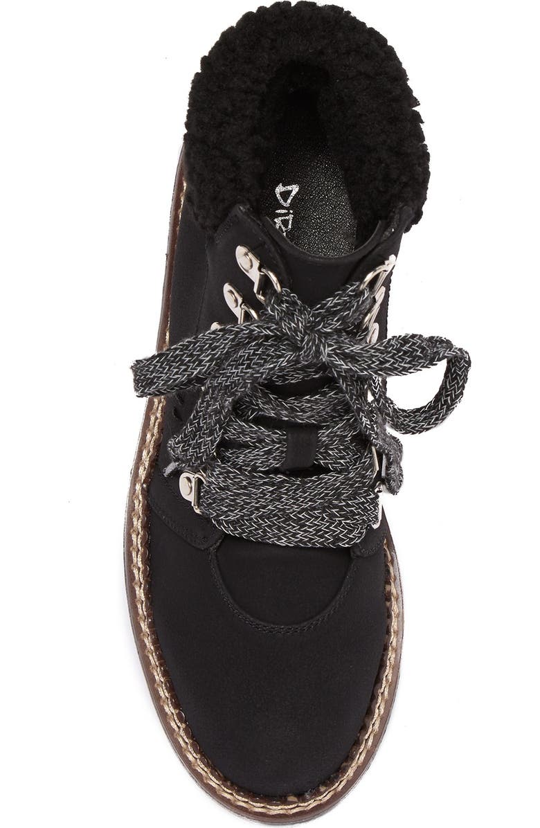 Dirty Laundry Cashbah Lace Up Faux Shearling Hiker Boot, Alternate, color,