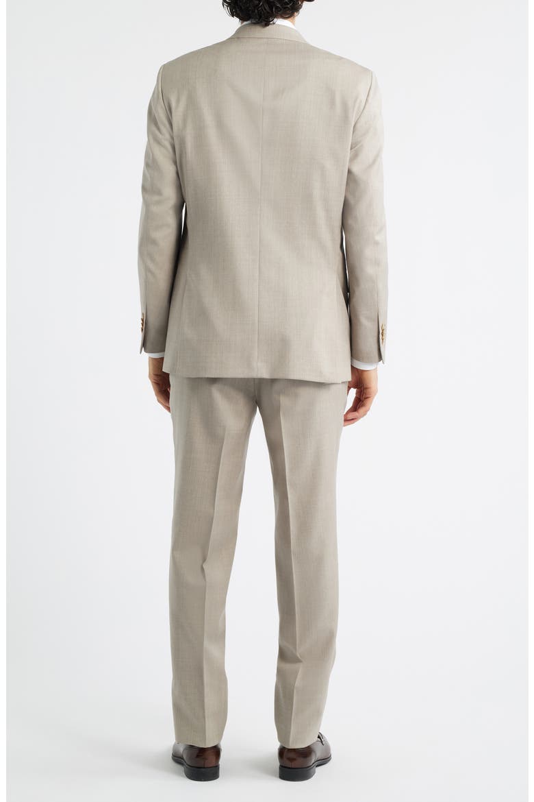 Flynn Classic Fit Tan Wool Suit, Alternate, color, TAN