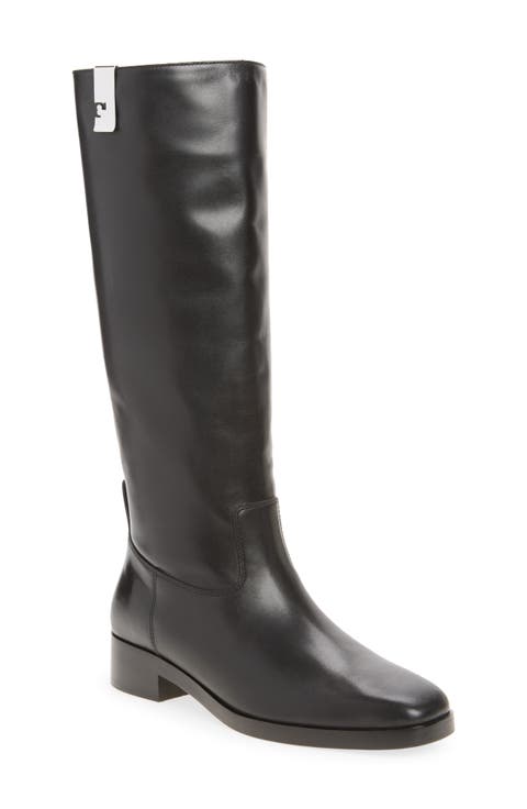 Money Clip Knee High Boot