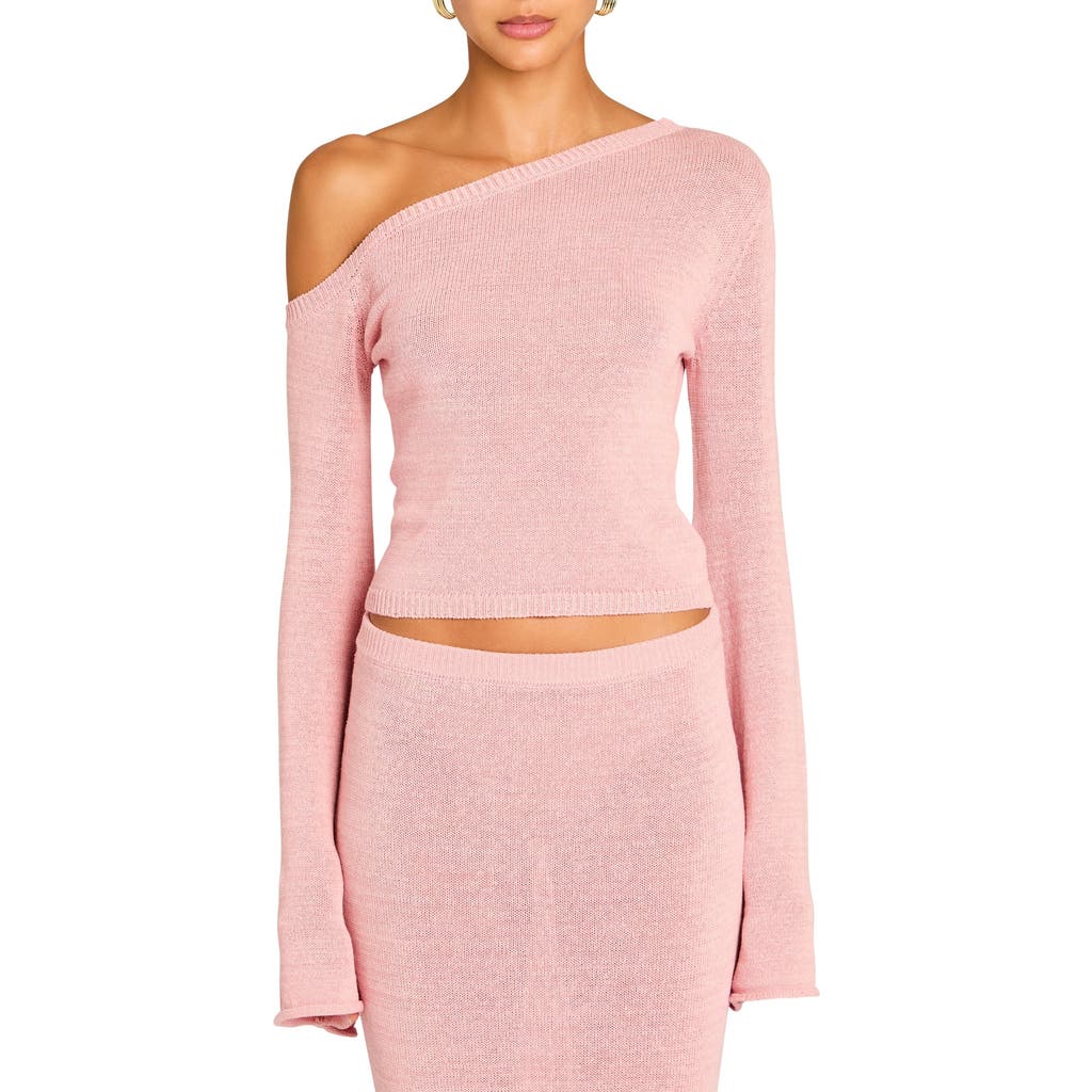 Ser.o.ya Alivia Knit Top In Coral Blush