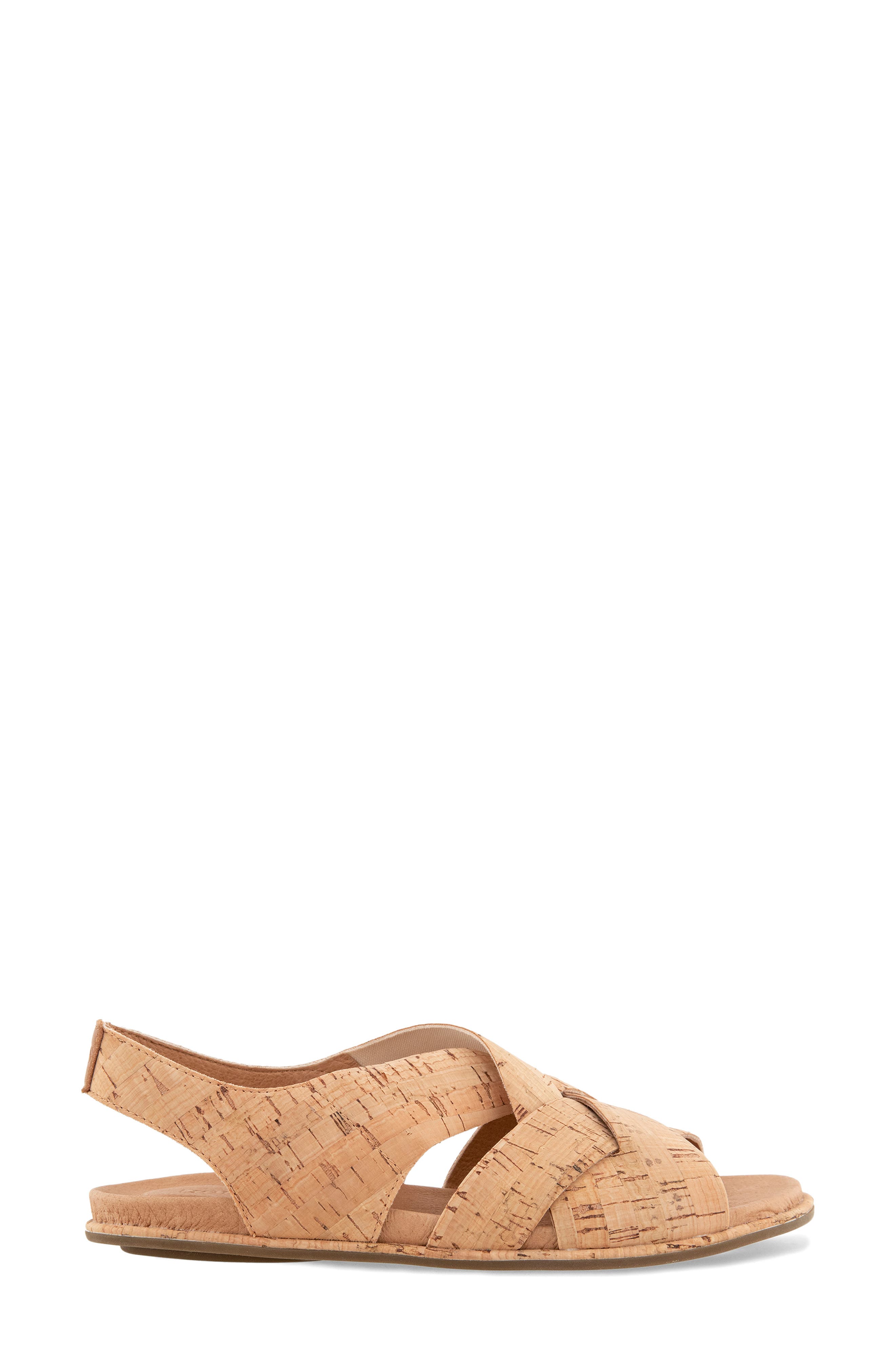 Laken Slingback Sandal, Alternate, color, NATURAL CORK