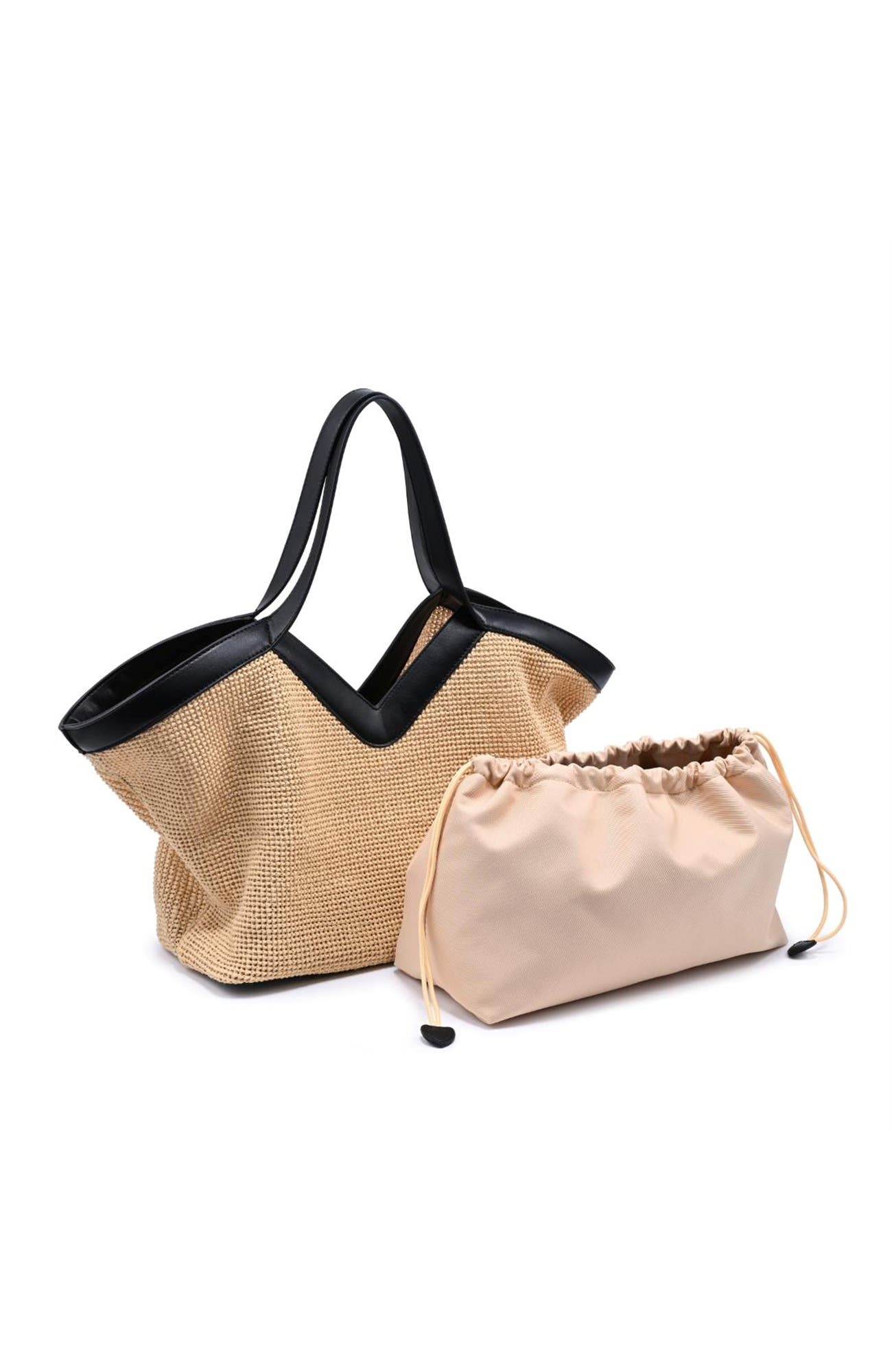 Madelyn Tote, Alternate, color, Natural Black
