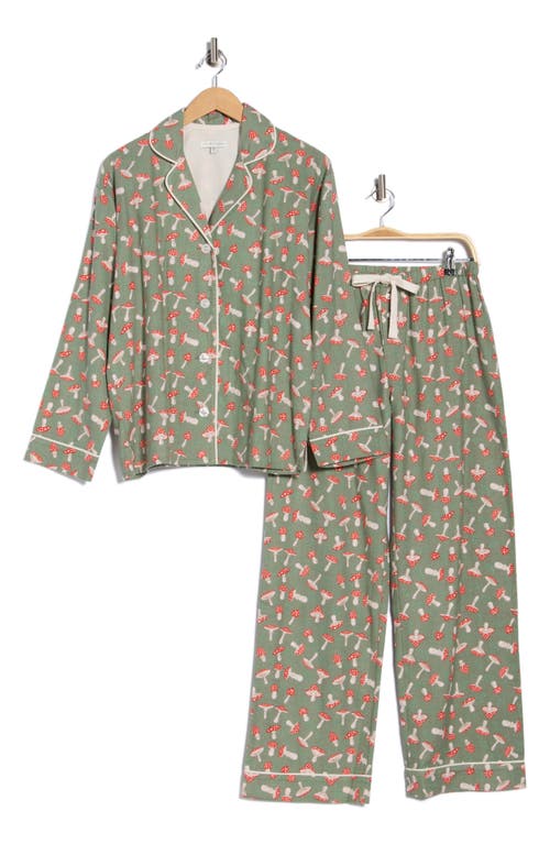Pj Salvage Flannel Pajamas In Green