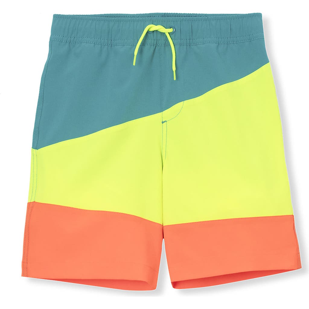 LANDS' END LANDS' END BOYS STRETCH HYDROLINER SPORT SWIM TRUNK
