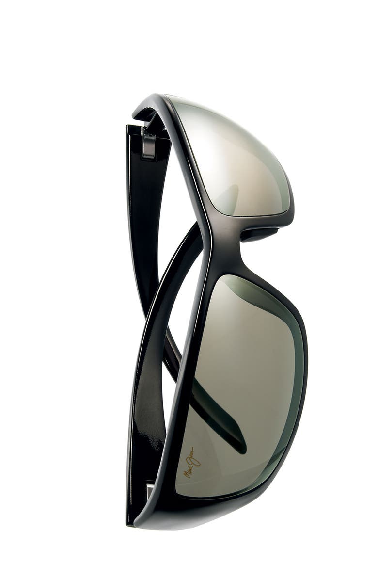 Maui Jim 'Canoes - PolarizedPlus<sup>®</sup>2' Wrap Sunglasses, Alternate, color, 
