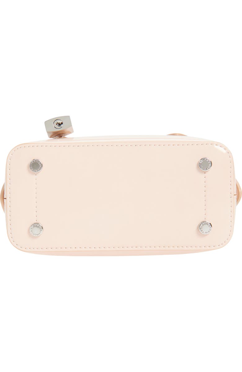 Stella McCartney Tiny Ryder Faux Leather Satchel, Alternate, color, Ballet Pink