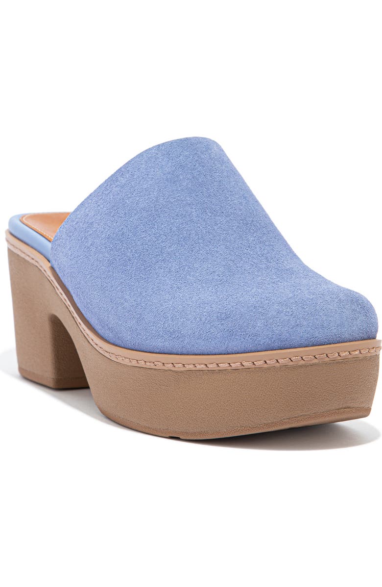 FitFlop Pilar Suede Platform Mule, Main, color,