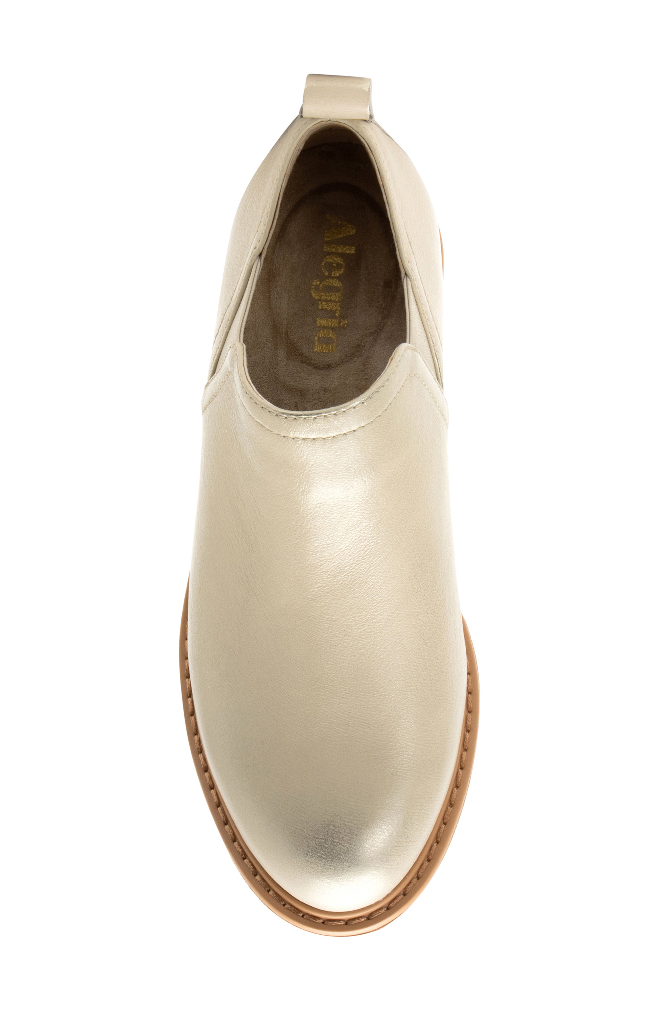 Alegria by PG Lite Merle Ankle Bootie, Alternate, color, Gold Cream