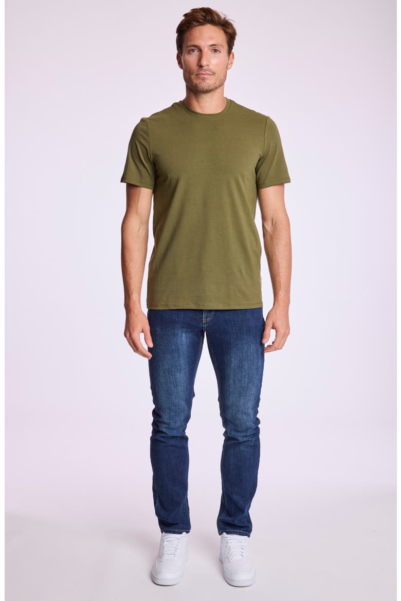 Lucas Crewneck T-Shirt, Alternate, color, GREEN