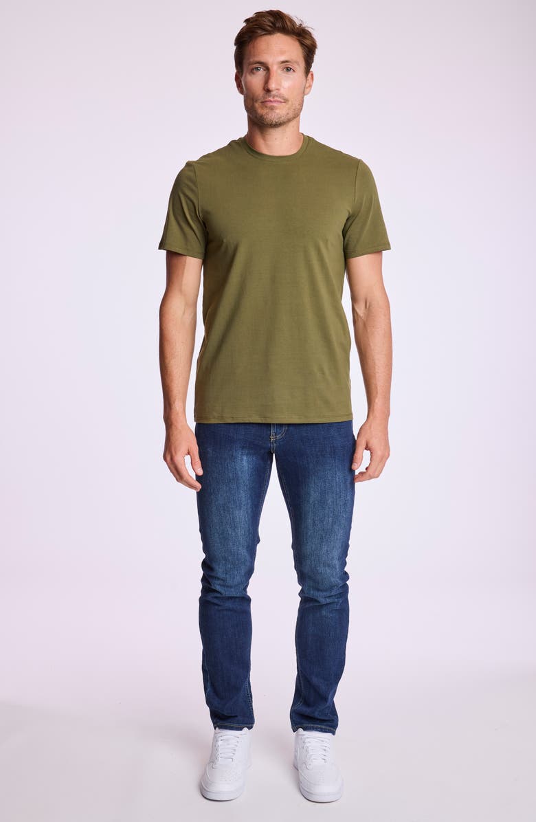 PAISLEY & GRAY Lucas Crewneck T-Shirt, Alternate, color, Green