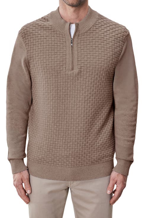 Gellar Half Zip Sweater