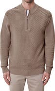 Robert Barakett Gellar Half Zip Sweater