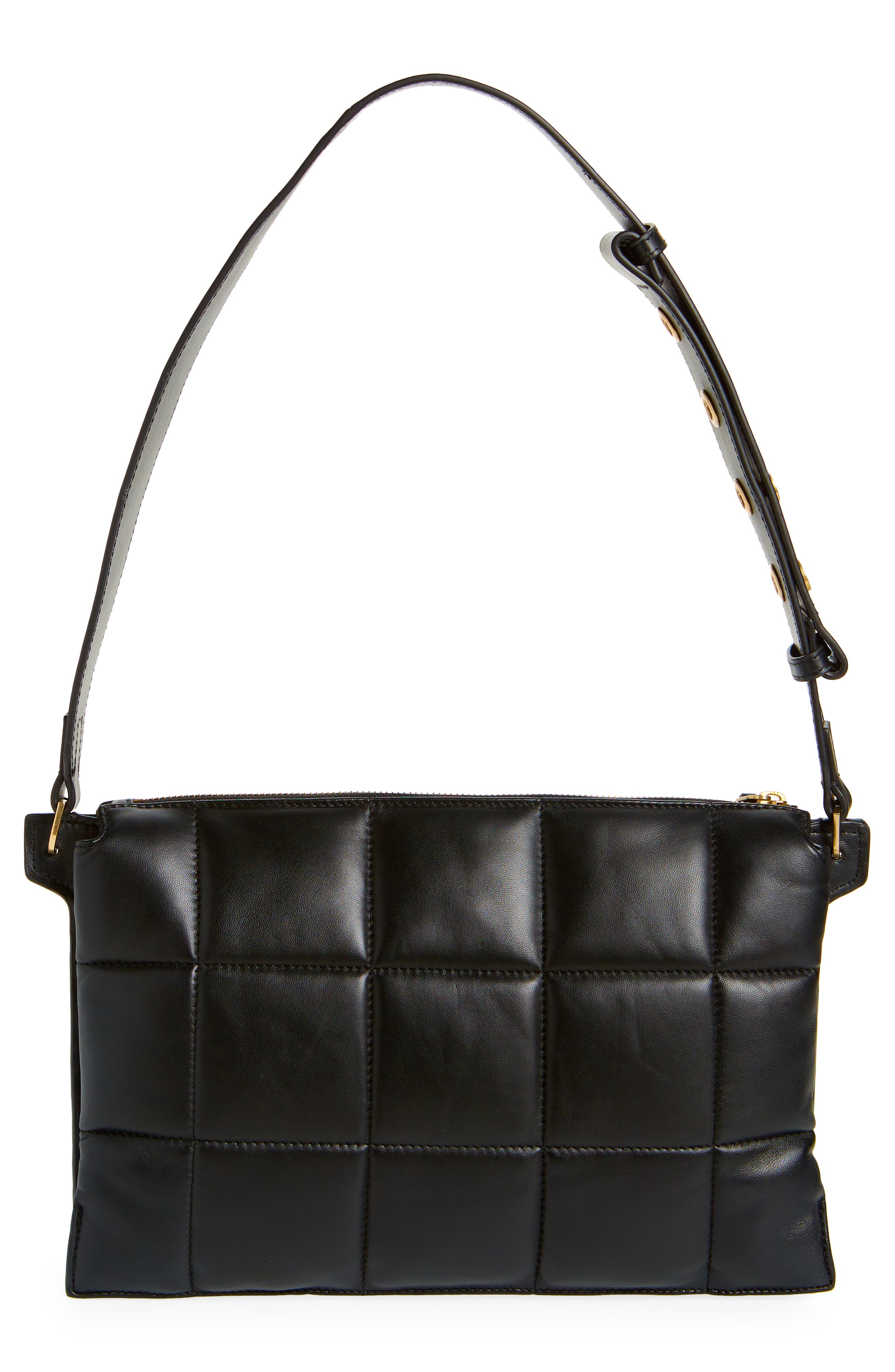 AllSaints Sheringham Quilted Shoulder Bag, Alternate, color, 