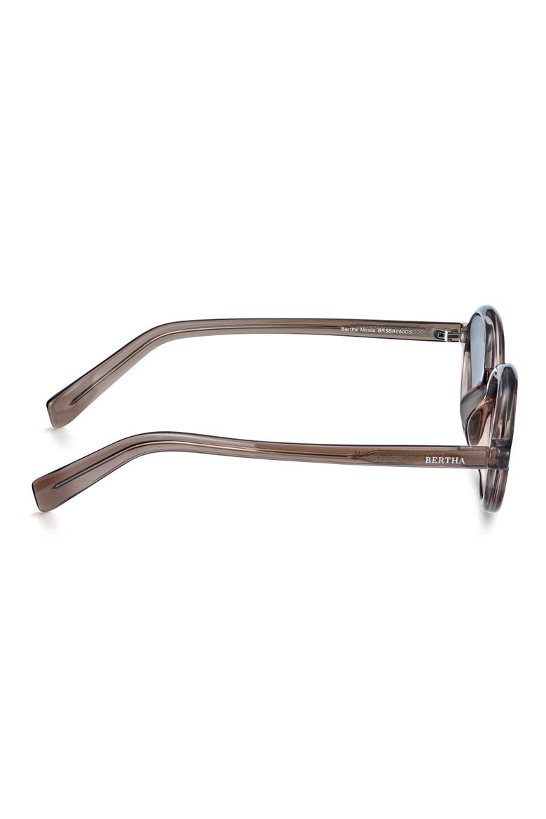 Nicole Ladies Polarized Sunglasses, Alternate, color, Brown/Black