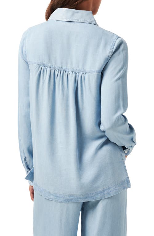 Travismathew Chambray Button-up Shirt In Light Wash