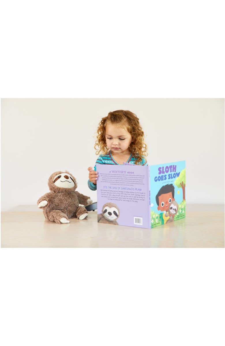 Warmies Sloth Goes Slow, Alternate, color, Multi Color