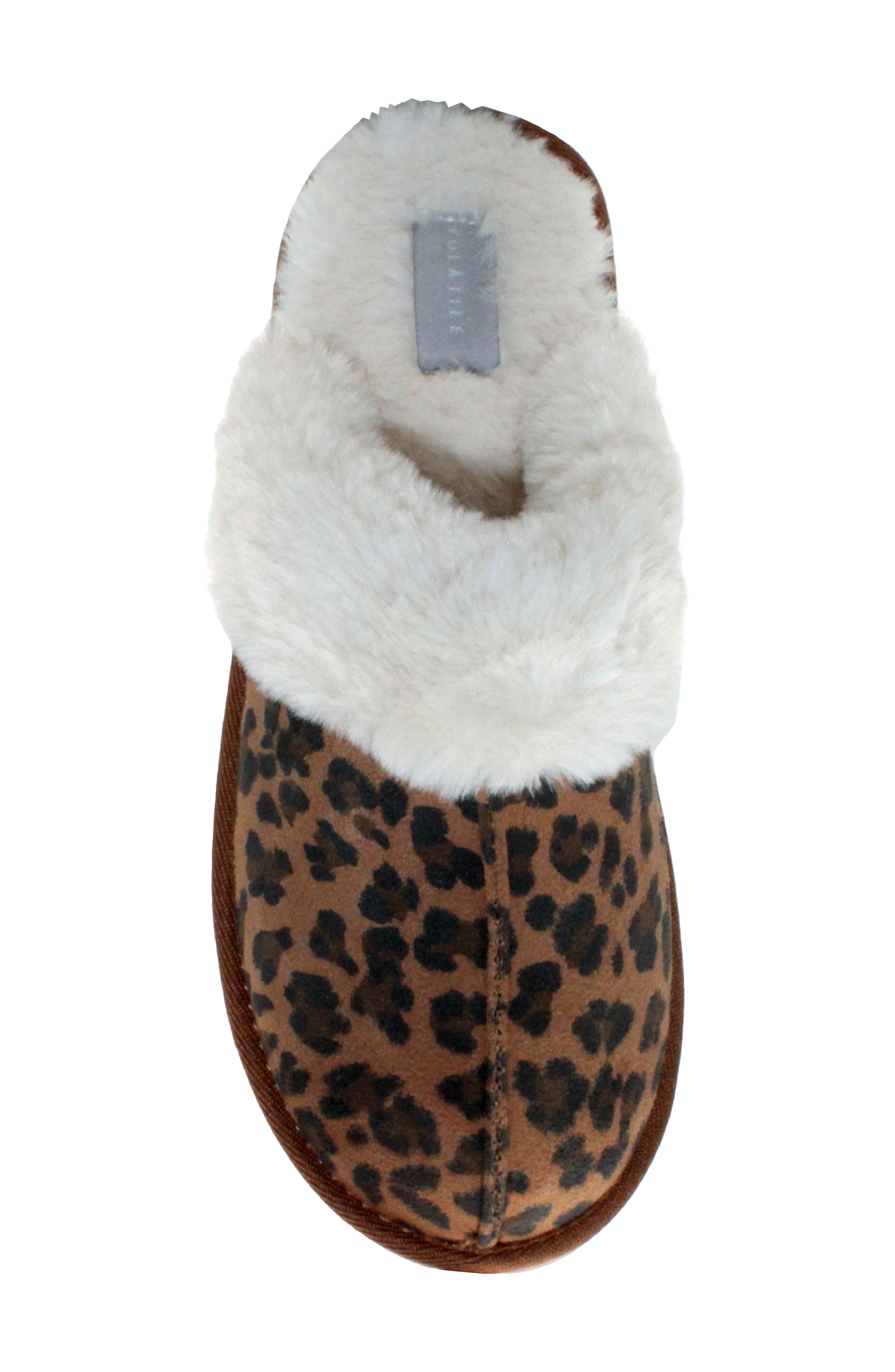 Volatile Fluff Faux Shearling Slipper, Alternate, color, 