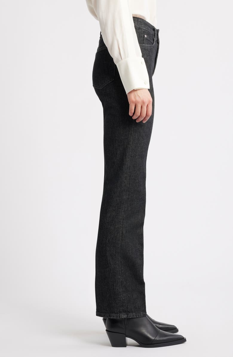 BOSS Parkway Slim Straight Leg Jeans, Alternate, color, Charcoal