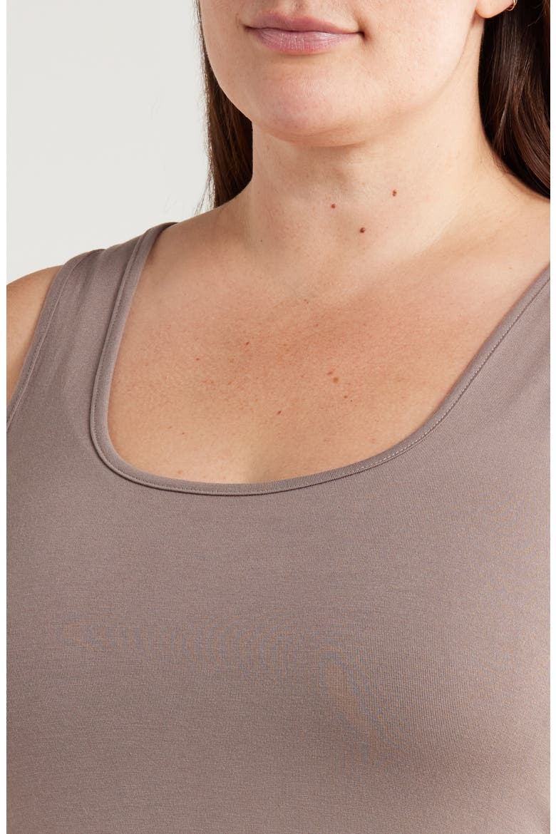 Jersey Tunic Tank, Alternate, color, TAUPE
